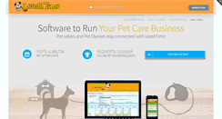 Desktop Screenshot of leashtime.com